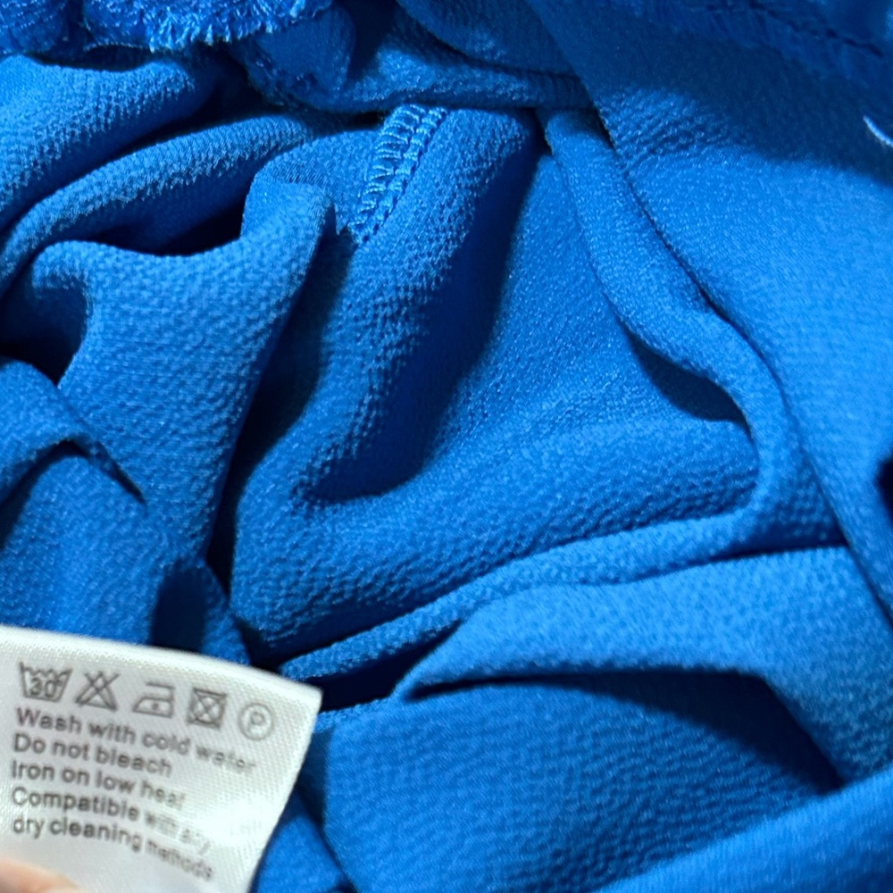 Belongsci Tie Shoulder Crepe Jumpsuit - Picture 11 of 13